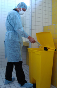 Rubbermaid Collecteur à pédale Slim Jim, 50 litres, gris