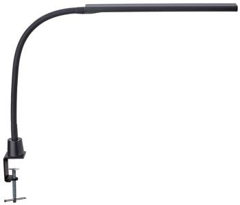 MAUL Lampe de bureau à LED MAULpirro, avec pince, blanc