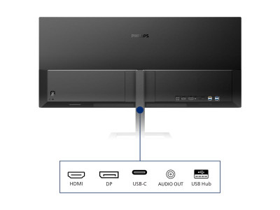 Philips : 346E2LAE 34IN LCD 3440X1440 21:9 4000:1 4MS HDMI/DISPLAYPORT