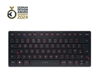 Cherry : CHERRY KW 9200 MINI WIRELESS KEYBOARD BLACK UNITED KINGDOM