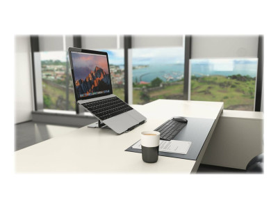 Kensington : KENSINGTON EASY RISER ALUMINUM LAPTOP RISER