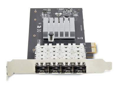 Startech : 4-PORT GBE SFP NETWORK card - FIBER OPTIC GIGABIT NIC/CONTROLL