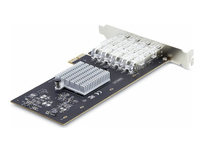 Startech : 4-PORT GBE SFP NETWORK card - FIBER OPTIC GIGABIT NIC/CONTROLL