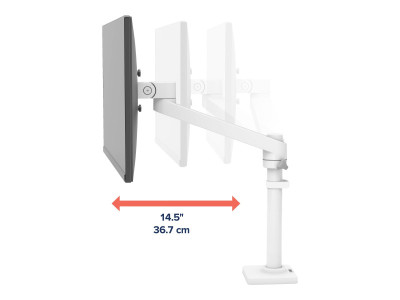 Ergotron : ERGOTRON NX MONITOR ARM WHITE