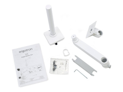 Ergotron : ERGOTRON NX MONITOR ARM WHITE