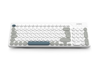 Urban Factory : ONLEE COLOR: FLAT WIRELESS KEYBOARD 2.4GHZ - WHITE/BLUE/GRE