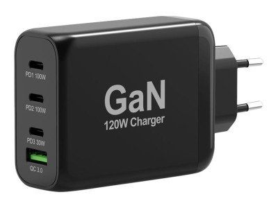 Port Technology : POWER SUPPLY 120 W - TYPE C GAN - EU
