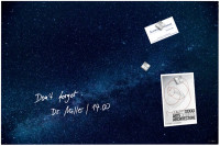 sigel Glas-Magnettafel Artverum Design Galaxy, (B)600 mm sigel Glas-Magnettafel Artverum Design Galaxy, (B)600 mm