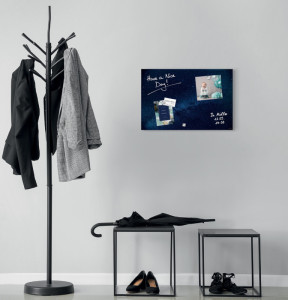 sigel Glas-Magnettafel Artverum Design Galaxy, (B)600 mm