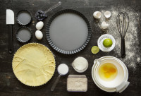 GastroMax Moule à tarte, en acier au carbone, 280 mm, gris GastroMax Moule à tarte, en acier au carbone, 280 mm, gris