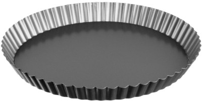 GastroMax Moule à tarte, en acier au carbone, 280 mm, gris