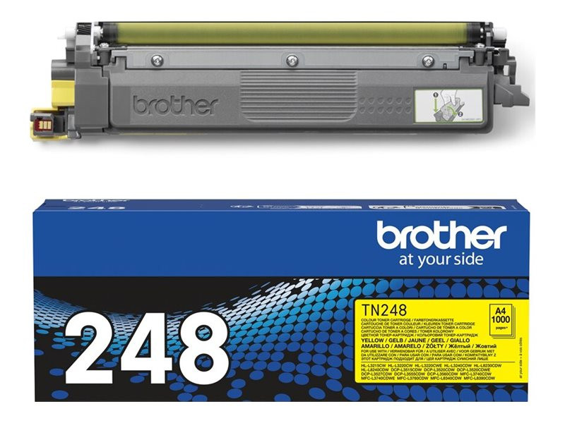 Brother TN248Y Cartouche de Toner Jaune 1000 pages