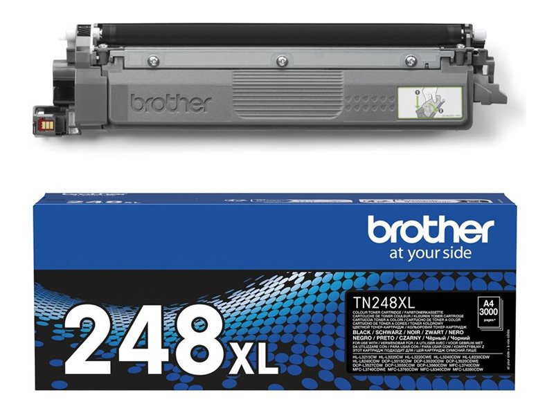 Brother TN248XLBK Cartouche de Toner Noir à rendement élevé 3000 pages