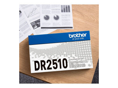 Brother : DR2510 BLACK DRUM UNIT SINGLE PACK. PRINTS 15000 PAGES. (ORDER