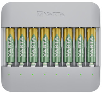 VARTA Chargeur ECO Charger Multi Recycled, 8x AA incluses