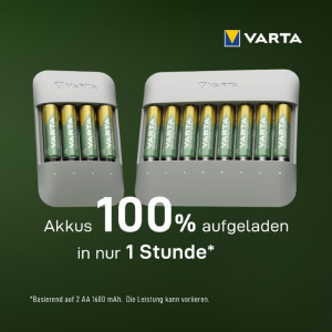 VARTA Chargeur ECO Charger Pro Recycled, non équipé