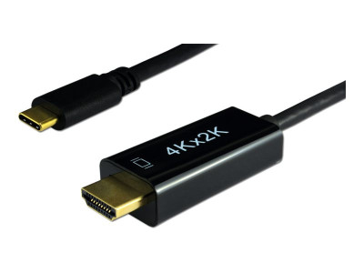 MCL Samar : USB TYPE C TO HDMI 1.4 MALE cable - 180M