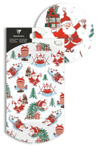 Clairefontaine Pochette cadeau Noël 