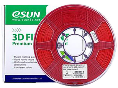 Esun ABS+ 1,75mm FIRE ENGINE RED 1kg ESUN 3D FILAMENT