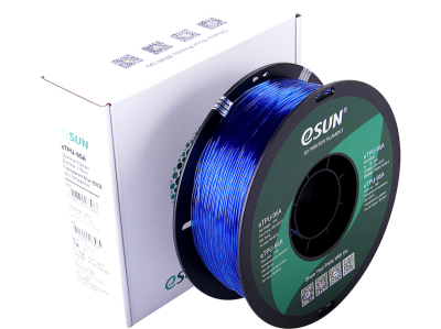 Esun ETPU-95A 1,75mm CLEAR BLUE 1kg ESUN 3D FILAMENT