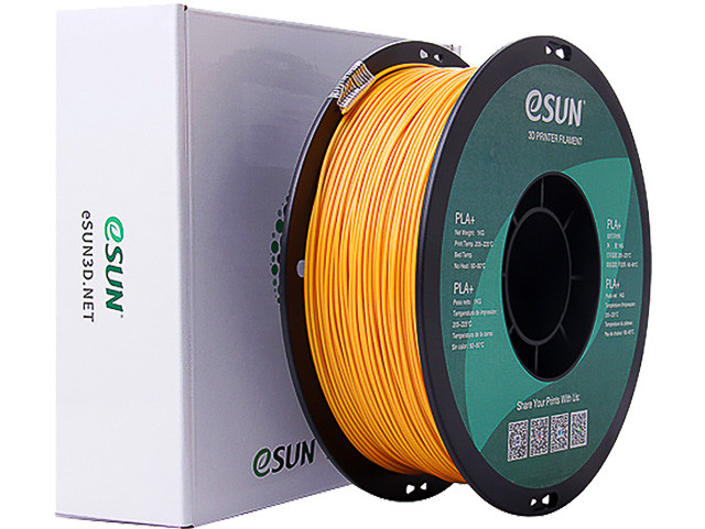 Esun PLA+ 1,75mm GOLD 1KG ESUN 3D FILAMENT