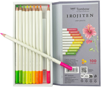 TOMBOW Crayons de couleur IROJITEN 