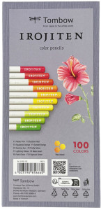 TOMBOW Crayons de couleur IROJITEN 