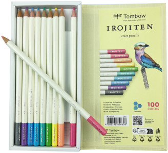 TOMBOW Crayons de couleur IROJITEN 
