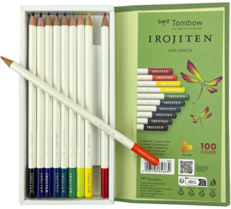 TOMBOW Crayons de couleur IROJITEN 