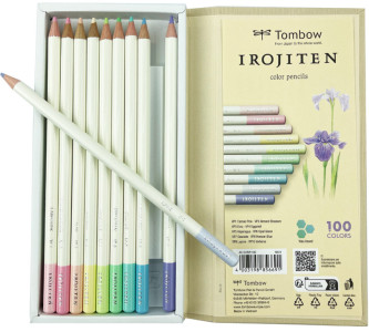 TOMBOW Crayons de couleur IROJITEN 