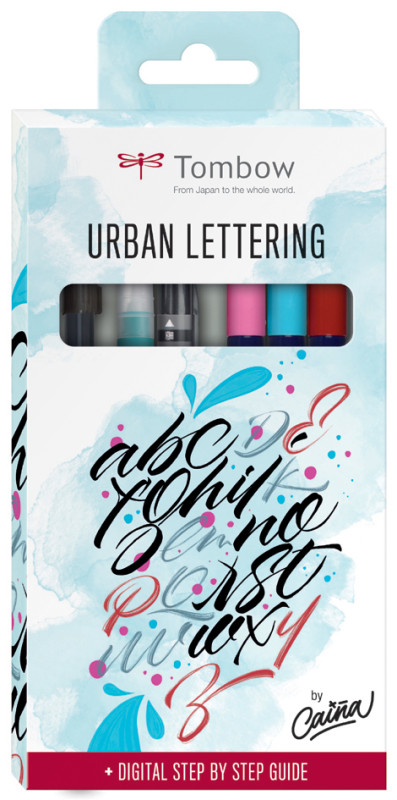 TOMBOW Set Urban Lettering  7 pièces