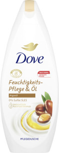Dove Crème de douche soin hydratant & huile, 250 ml