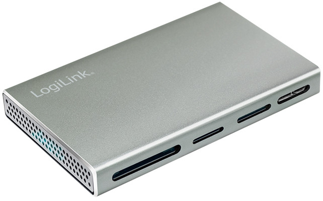 LogiLink Lecteur de cartes USB 3.2 Gen1, 5en1, boîtier alu