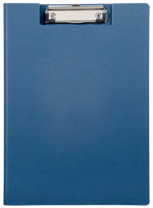 MAUL Porte-bloc à pince MAULpoly, plastifié A4, bleu