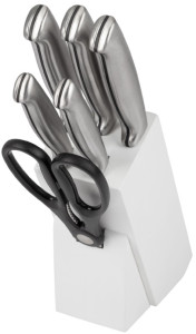 classbach Set de bloc à couteaux C-MBS 4018, blanc