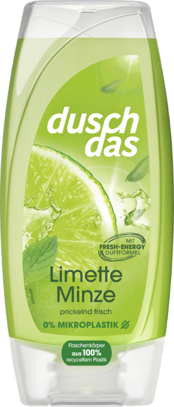 duschdas Gel douche citron vert menthe, 225 ml