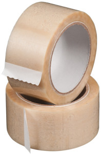 SMARTBOXPRO Ruban adhésif d'emballage, PVC, 50 mm x 66 m