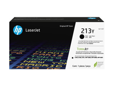 HP : HP 213Y Black cartouche toner LaserJet