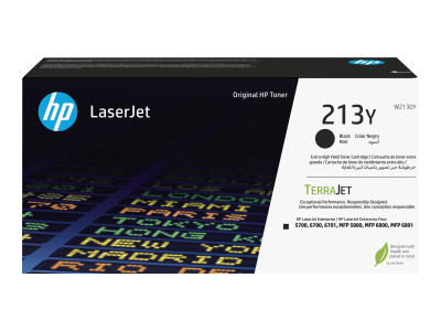 HP : HP 213Y Black cartouche toner LaserJet