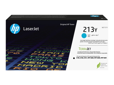 HP : HP 213Y Cyan cartouche toner LaserJet