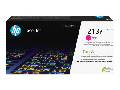 HP : HP 213Y Magenta cartouche toner LaserJet