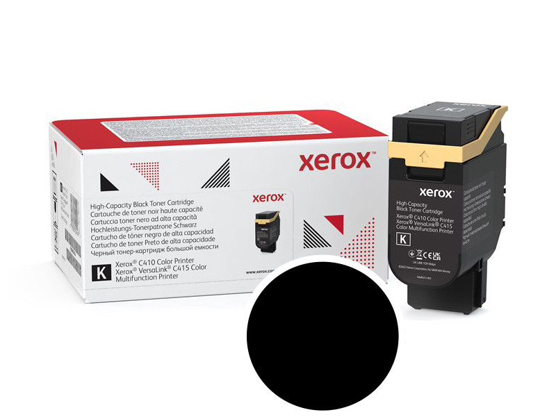 Xerox Toner Noir Haute capacité 10500 pages pour VersaLink C410 C415