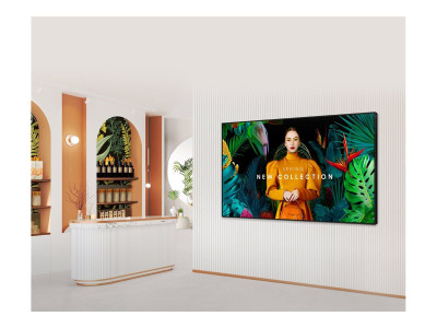 Samsung : QB85C 85IN UHD 3840X2160 (16:9) 350 16/7 TIZEN 7.0 HP: 2X10W