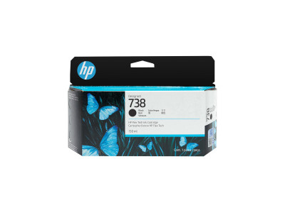 HP : 738 130-ML BLACK DesignJet cartouche d'encre