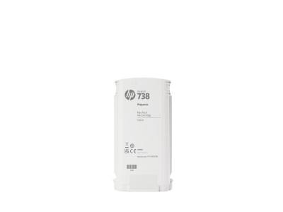 HP : 738 130-ML MAGENTA DesignJet cartouche d'encre