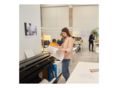 HP : DESIGNJET T850 36-IN MFP 2400 X 1200 600 DPI 25 SEC/PAGE USB