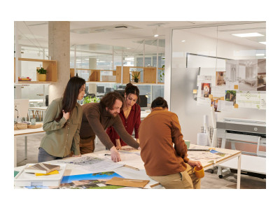 HP : DESIGNJET T950 36-IN printer 2400 X 1200 600 DPI 25 SEC/PAGE