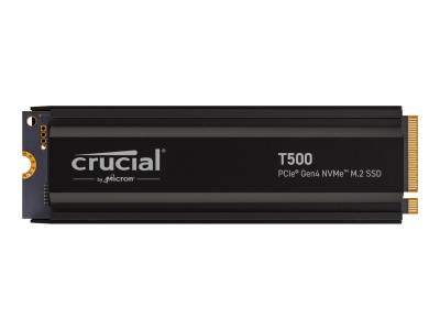 Crucial : T500 2TB PCIE GEN4 NVME M.2 SSD avec HEATSINK