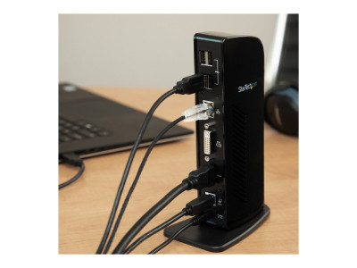 Startech : STATION D ACCUEIL ORDINATEUR USB 3.0 HDMI/DVI