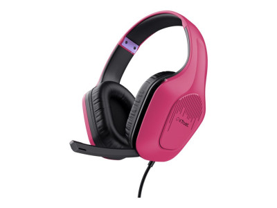 Trust : GXT415P ZIROX HEADSET - PINK